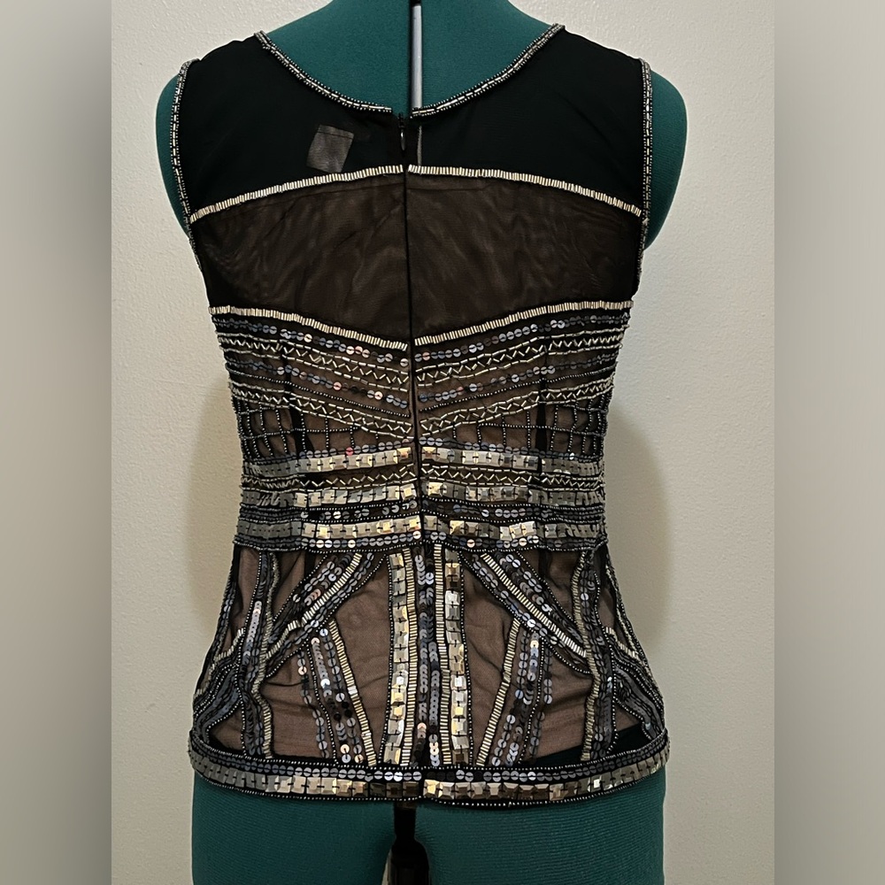 Venus Sequin Keyhole Top - image 2